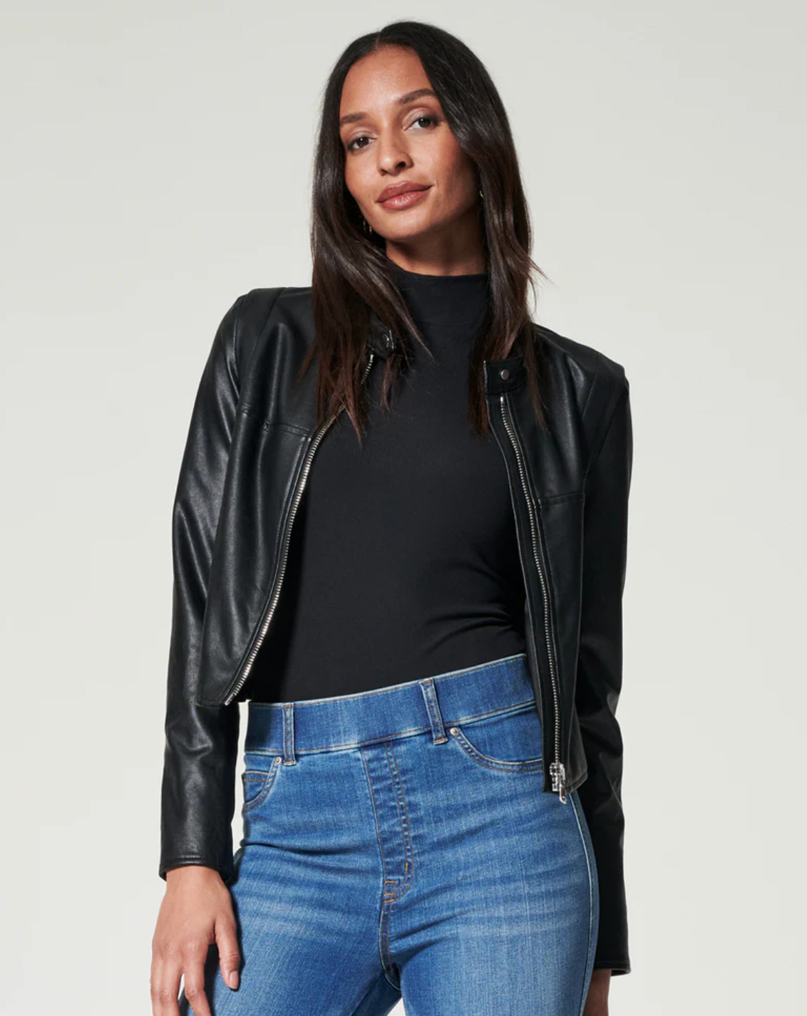 Leather travel jacket best sale